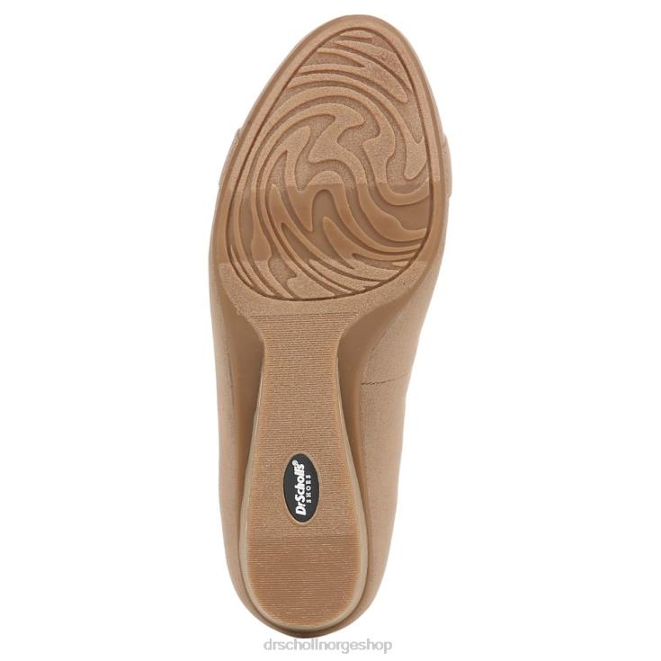 nei Dr. Scholl's unisex være utsmykket kile brunt stoff 4266D93