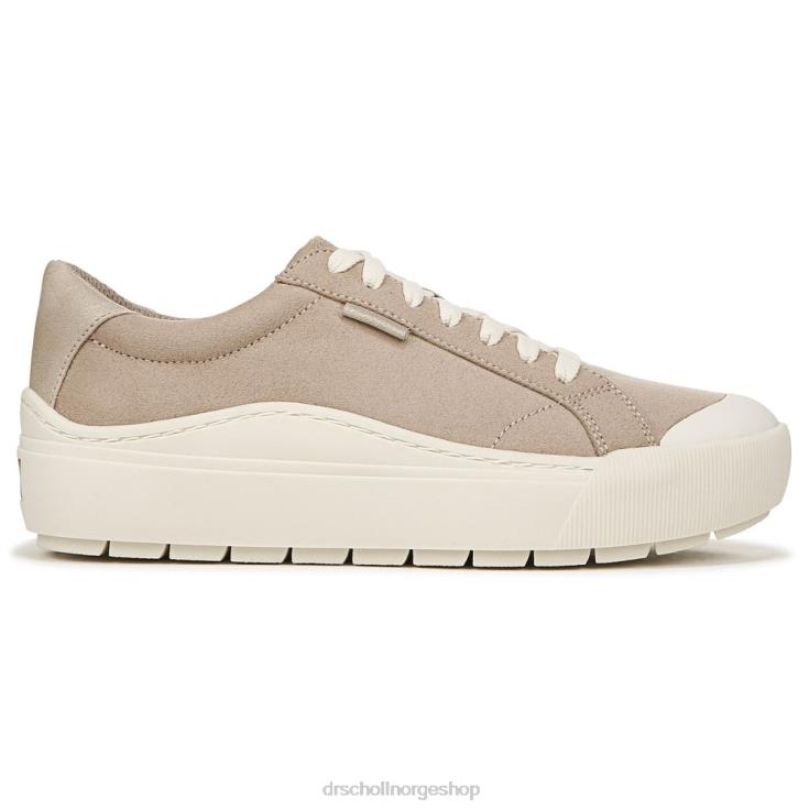 nei Dr. Scholl's unisex fri på snøring taupe stoff 4266D5