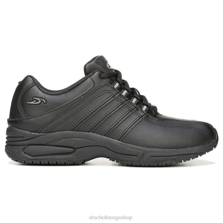 nei Dr. Scholl's unisex kimberly ii sklisikre joggesko Svart lær 4266D249