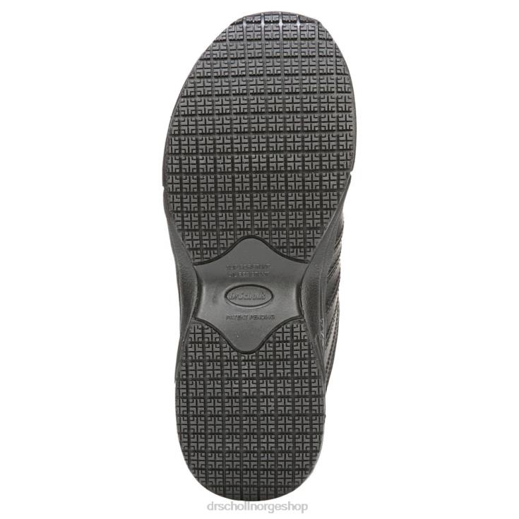 nei Dr. Scholl's unisex kimberly ii sklisikre joggesko Svart lær 4266D249