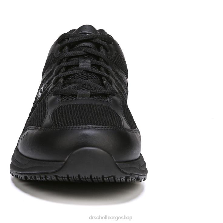 nei Dr. Scholl's unisex monster sklisikre joggesko Svart lær 4266D288