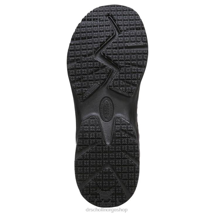 nei Dr. Scholl's unisex monster sklisikre joggesko Svart lær 4266D288