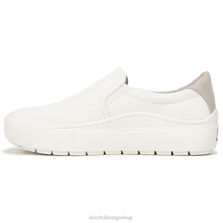 nei Dr. Scholl's unisex fri slip on joggesko hvit syntetisk 4266D79