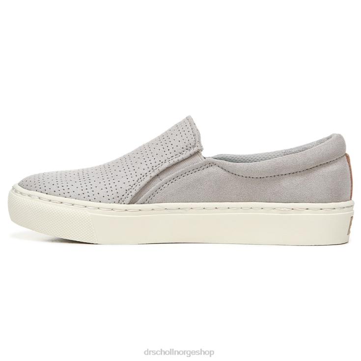 nei Dr. Scholl's unisex ingen chill slip on joggesko myk grå mikrofiber 4266D220