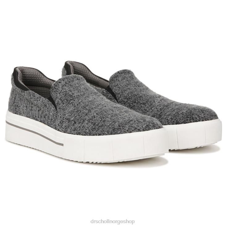 nei Dr. Scholl's unisex lykke lo slip on joggesko mørkegrått stoff 4266D82