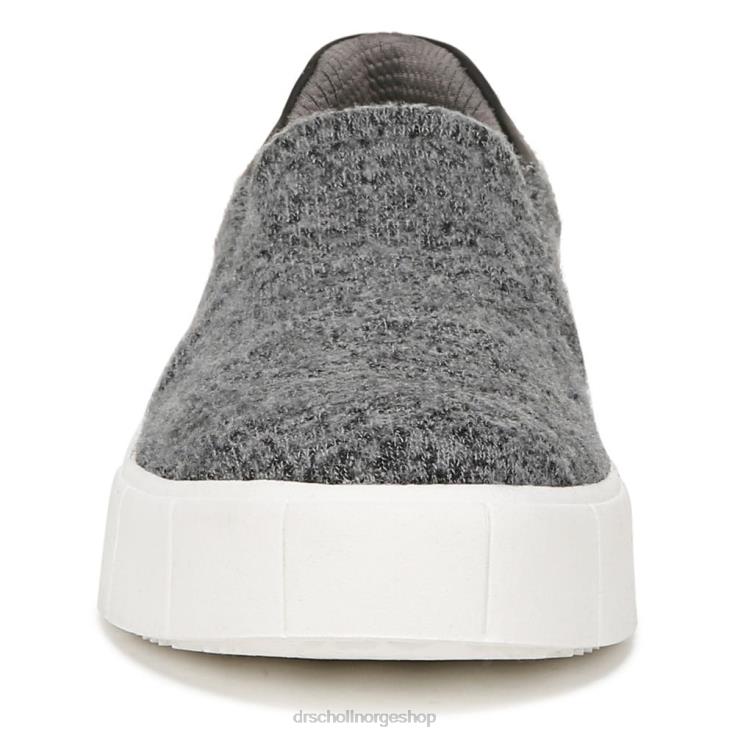 nei Dr. Scholl's unisex lykke lo slip on joggesko mørkegrått stoff 4266D82