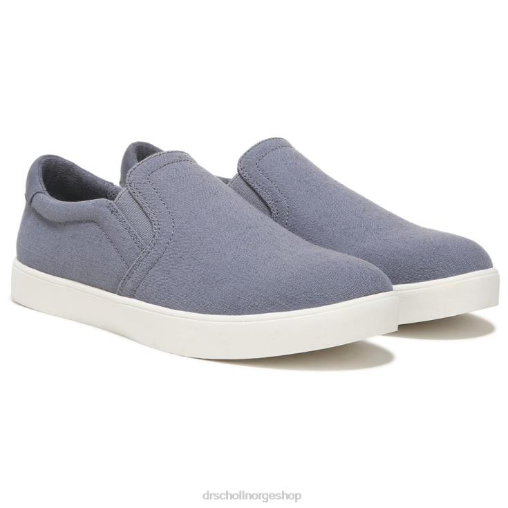 nei Dr. Scholl's unisex madison slip on joggesko blått stoff 4266D38