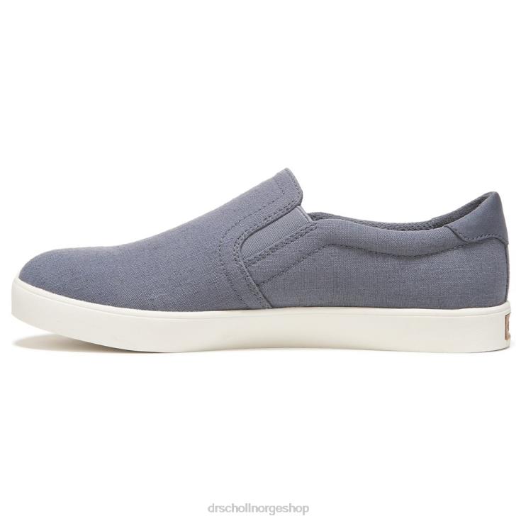 nei Dr. Scholl's unisex madison slip on joggesko blått stoff 4266D38