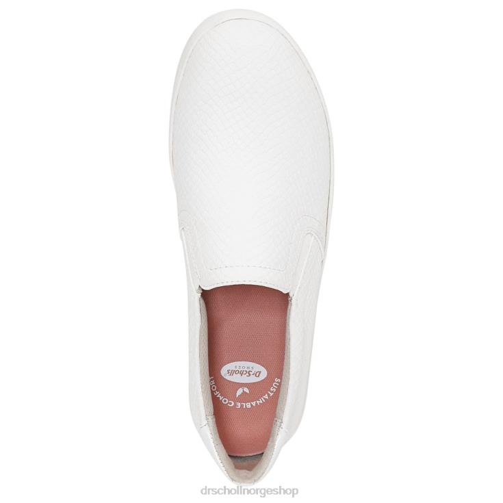 nei Dr. Scholl's unisex madison slip on joggesko hvit øgle 4266D31