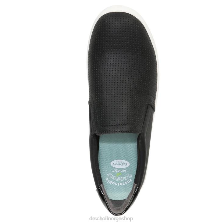 nei Dr. Scholl's unisex madison slip on joggesko svart perf 4266D34