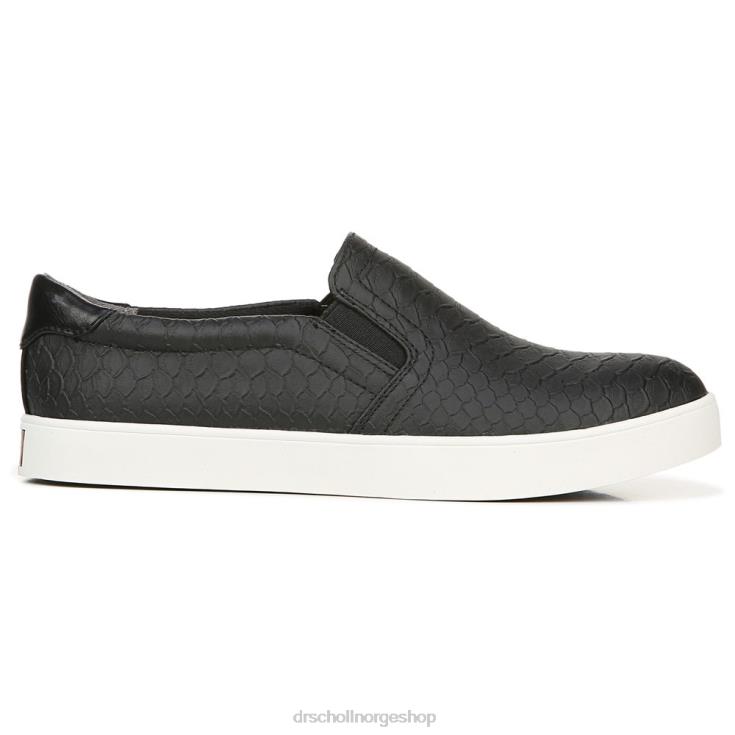 nei Dr. Scholl's unisex madison slip on joggesko svart pyton 4266D37