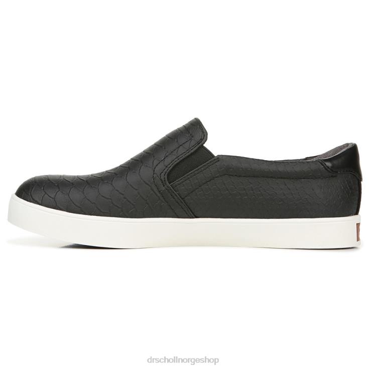 nei Dr. Scholl's unisex madison slip on joggesko svart pyton 4266D37