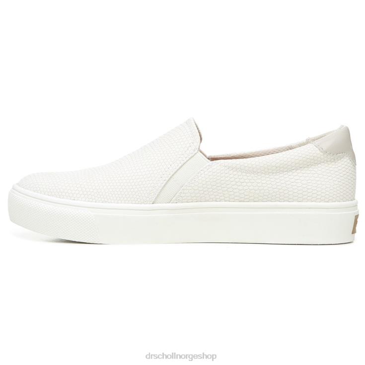 nei Dr. Scholl's unisex nova slip on joggesko hvit slangetrykk 4266D64