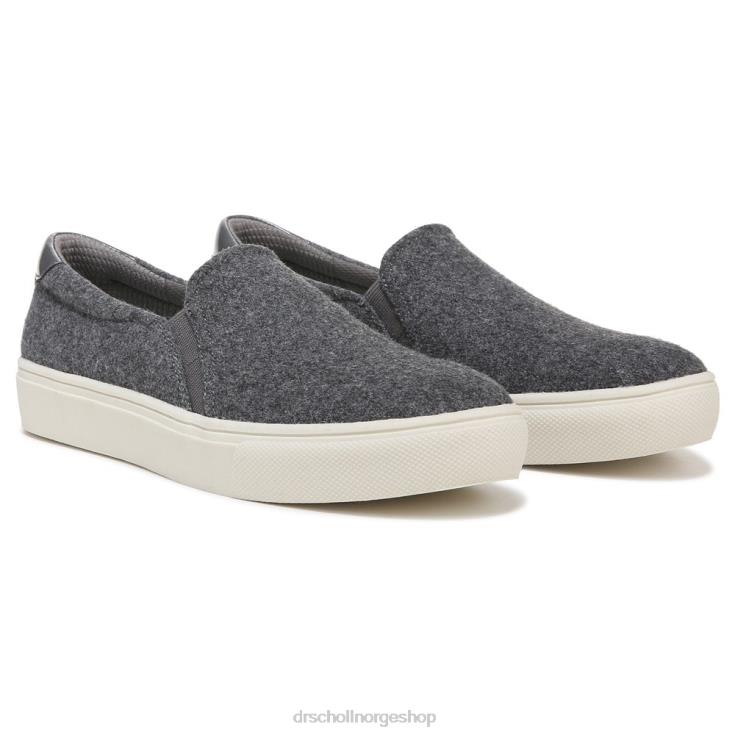 nei Dr. Scholl's unisex nova slip on joggesko mørkegrått stoff 4266D67