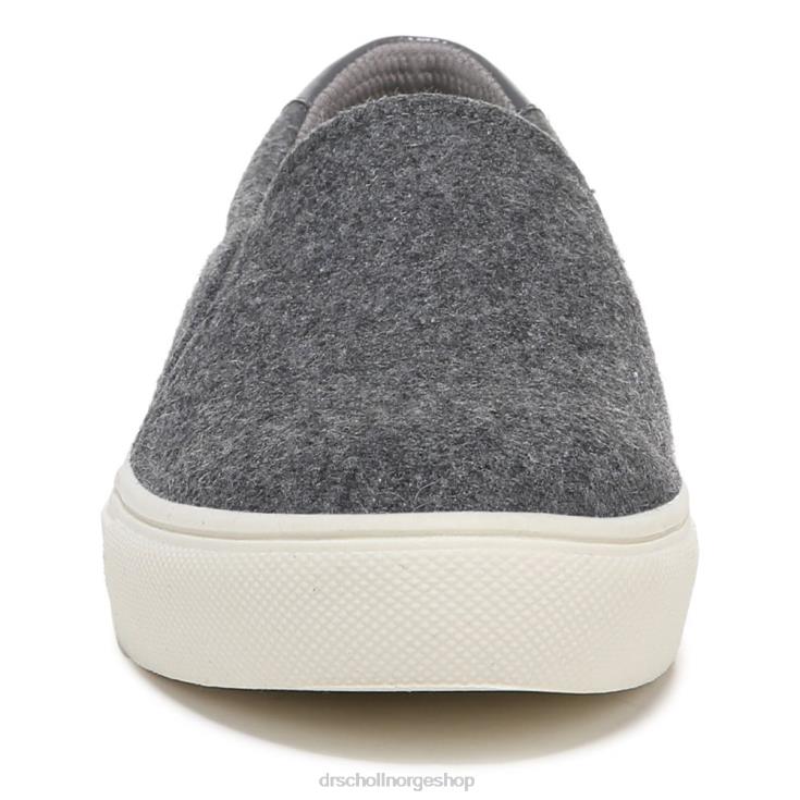 nei Dr. Scholl's unisex nova slip on joggesko mørkegrått stoff 4266D67