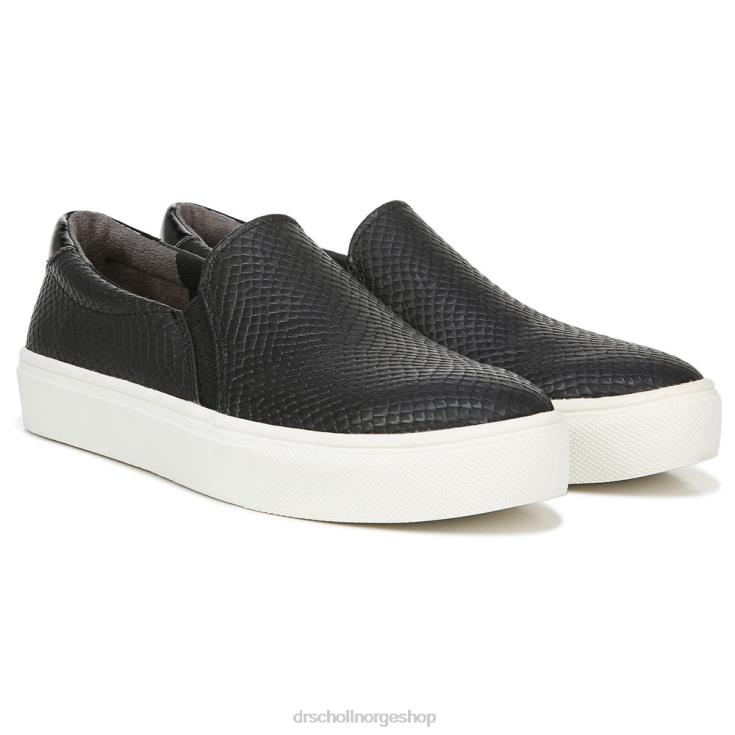 nei Dr. Scholl's unisex nova slip on joggesko svart slange 4266D68