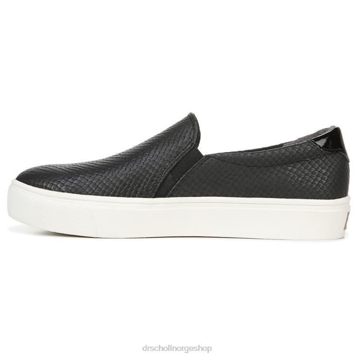 nei Dr. Scholl's unisex nova slip on joggesko svart slange 4266D68