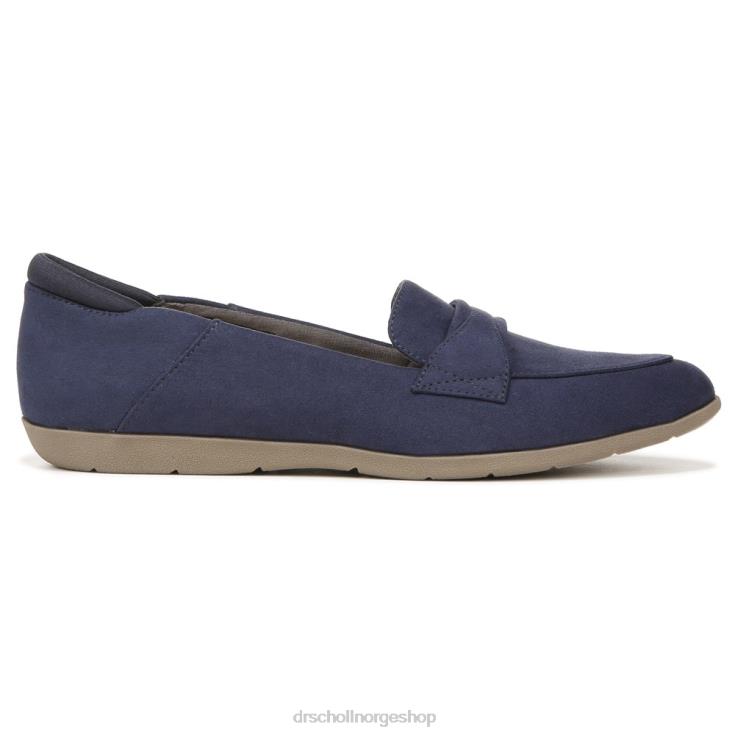 nei Dr. Scholl's unisex emilia loafer mørkeblått stoff 4266D45