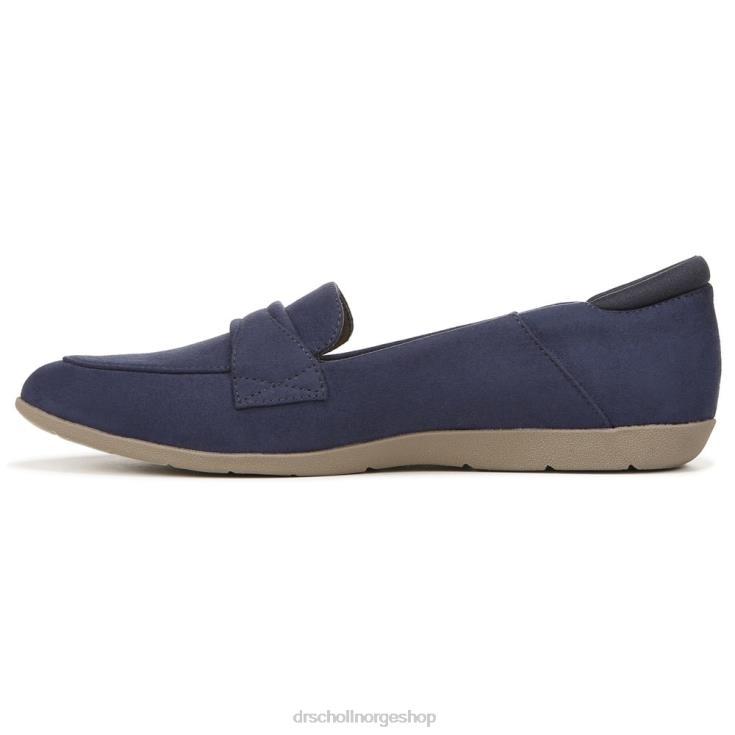 nei Dr. Scholl's unisex emilia loafer mørkeblått stoff 4266D45