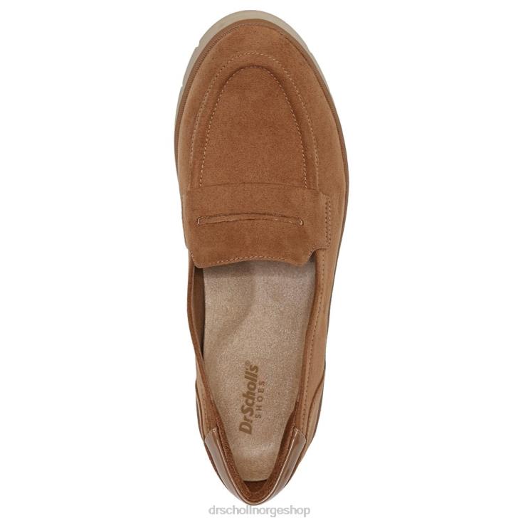 nei Dr. Scholl's unisex fin dag loafer brunt stoff 4266D47