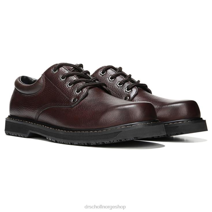 nei Dr. Scholl's unisex harrington ii sklisikre oxford brunt skinn 4266D286