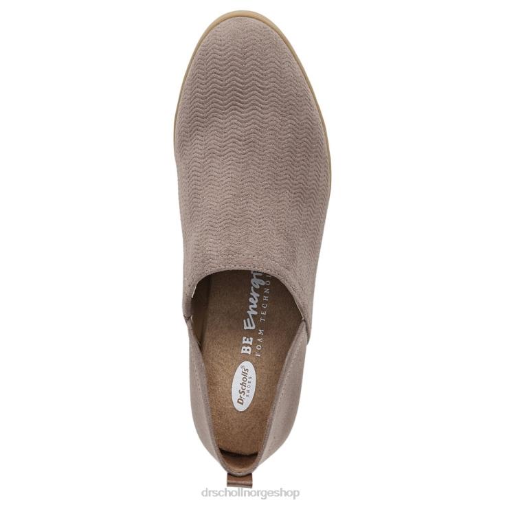 nei Dr. Scholl's unisex linjal shootie taupe mikrofiber 4266D139