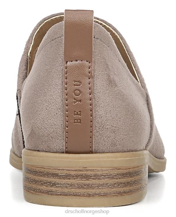 nei Dr. Scholl's unisex linjal shootie taupe mikrofiber 4266D139