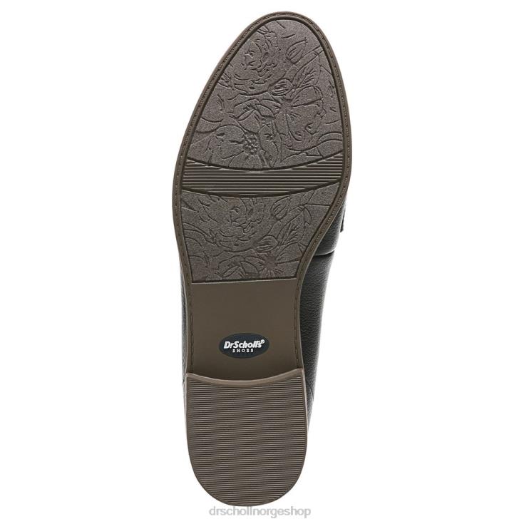 nei Dr. Scholl's unisex rate moc toe loafer svart syntetisk 4266D229