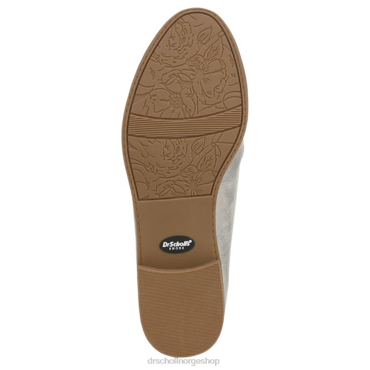 nei Dr. Scholl's unisex rate pryder loafer sølv syntetisk 4266D106