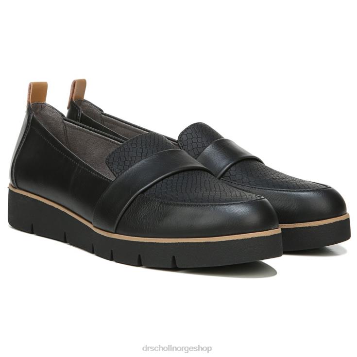 nei Dr. Scholl's unisex webster loafer svart slange 4266D217