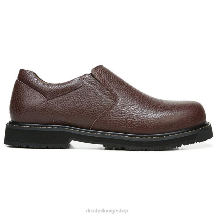 nei Dr. Scholl's unisex winder ii sklisikre slip on brunt skinn 4266D289