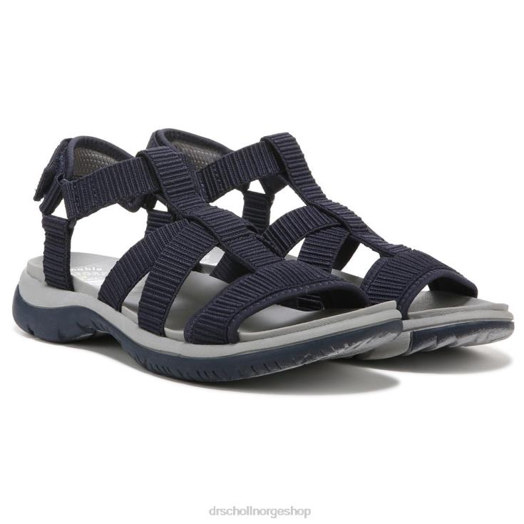 nei Dr. Scholl's unisex adalia sandal marineblå stoff 4266D171