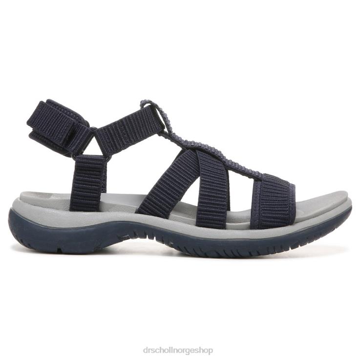 nei Dr. Scholl's unisex adalia sandal marineblå stoff 4266D171