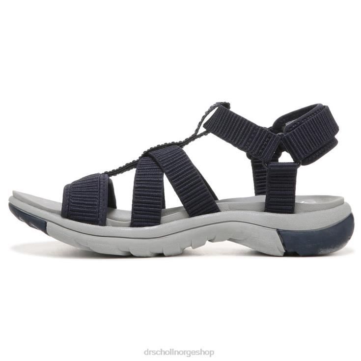 nei Dr. Scholl's unisex adalia sandal marineblå stoff 4266D171