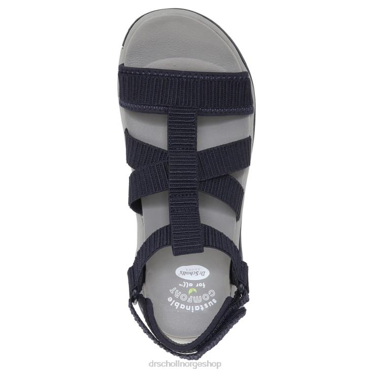 nei Dr. Scholl's unisex adalia sandal marineblå stoff 4266D171