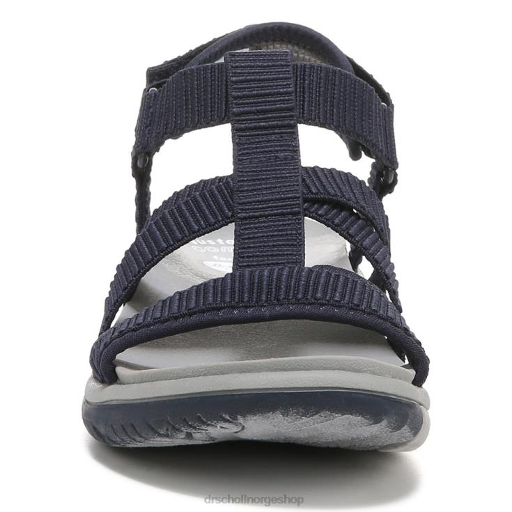 nei Dr. Scholl's unisex adalia sandal marineblå stoff 4266D171