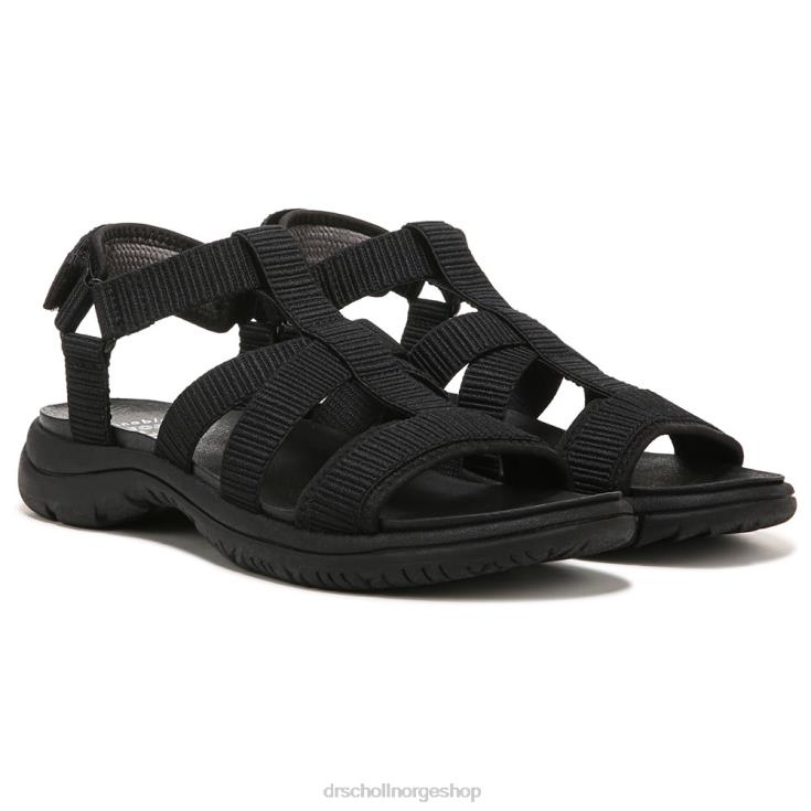 nei Dr. Scholl's unisex adalia sandal svart stoff 4266D170