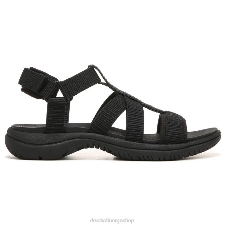 nei Dr. Scholl's unisex adalia sandal svart stoff 4266D170