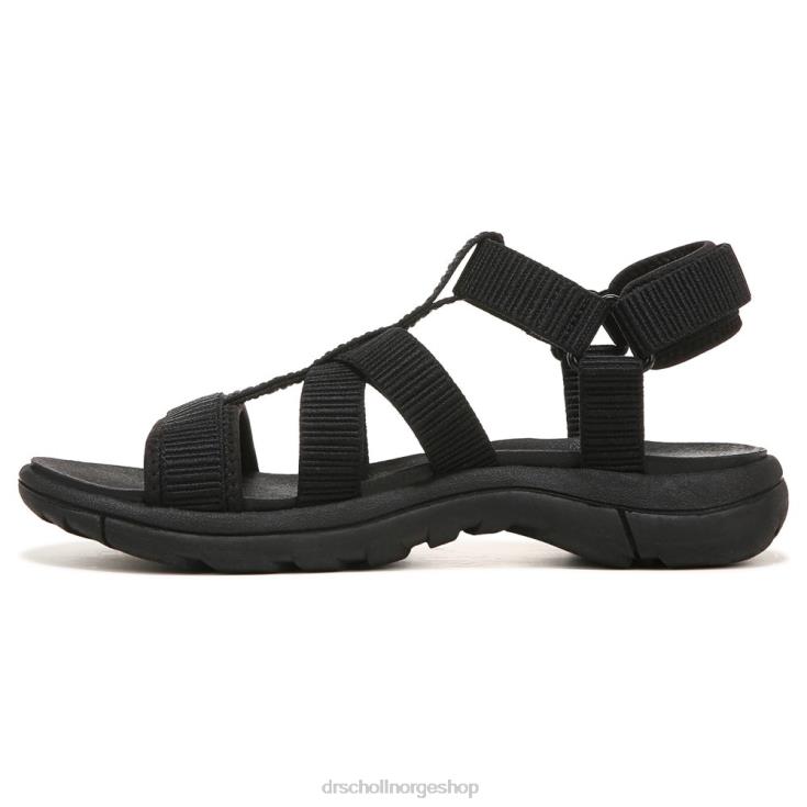 nei Dr. Scholl's unisex adalia sandal svart stoff 4266D170