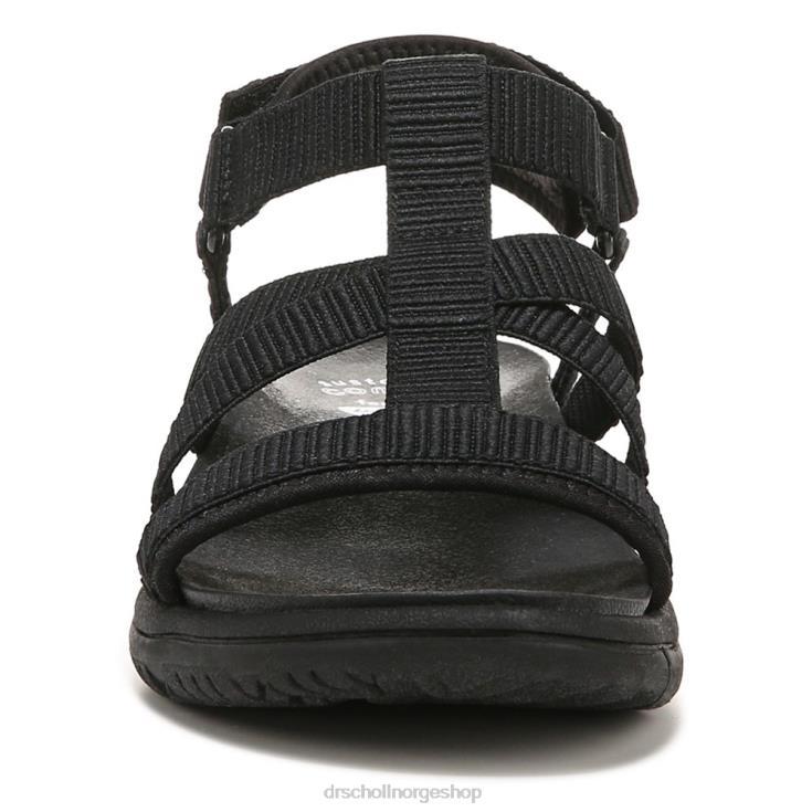 nei Dr. Scholl's unisex adalia sandal svart stoff 4266D170