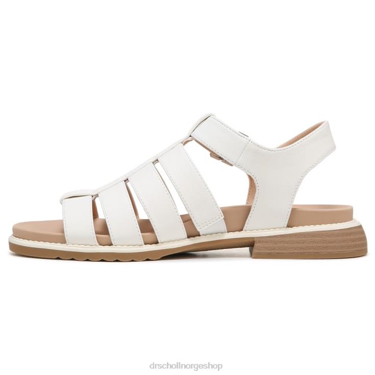 nei Dr. Scholl's unisex en ok gladiator sandal hvit 4266D206