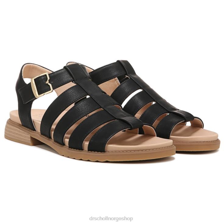 nei Dr. Scholl's unisex en ok gladiator sandal svart 4266D205