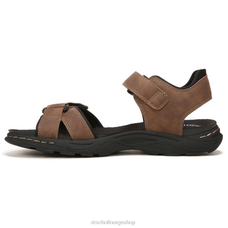 nei Dr. Scholl's unisex henley sandal brun 4266D298