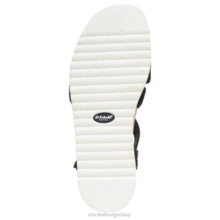 nei Dr. Scholl's unisex islander sandal svart mikrofiber 4266D124