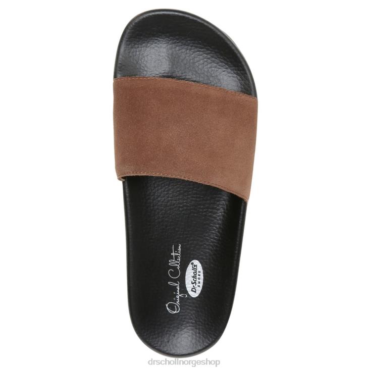 nei Dr. Scholl's unisex sandal ved bassengkanten brun 4266D190