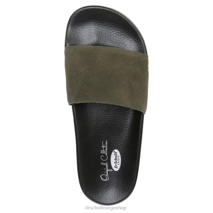 nei Dr. Scholl's unisex sandal ved bassengkanten oliven 4266D191