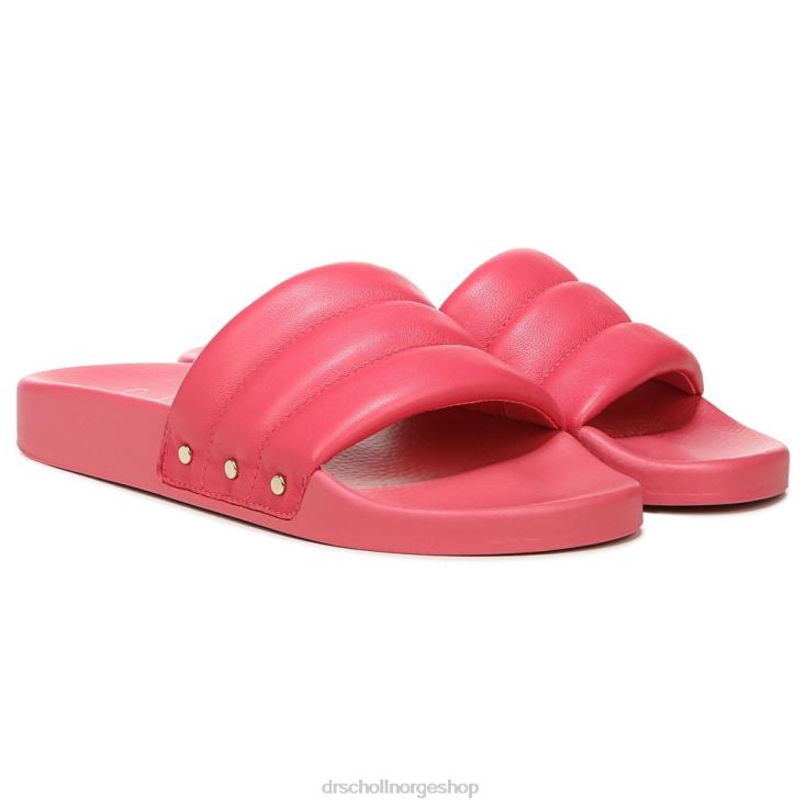 nei Dr. Scholl's unisex fiskene chill slide sandal mørk rosa skinn 4266D212