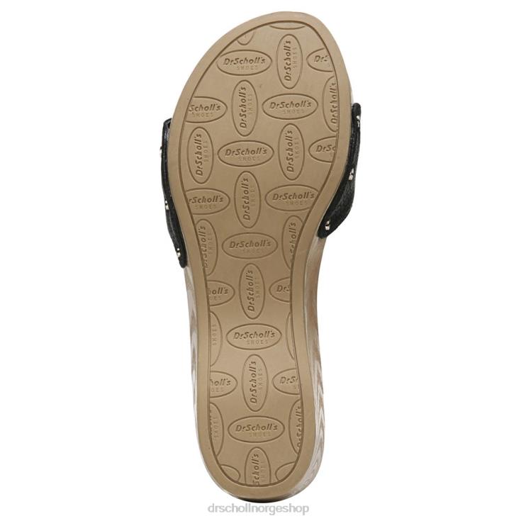 nei Dr. Scholl's unisex klassisk sandal svart slangetrykk 4266D151