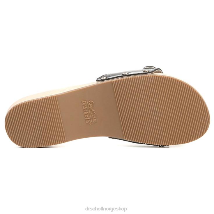 nei Dr. Scholl's unisex original sandal Svart lær 4266D14