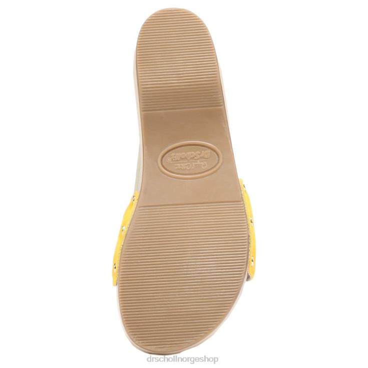 nei Dr. Scholl's unisex original sandal gult skinn 4266D12